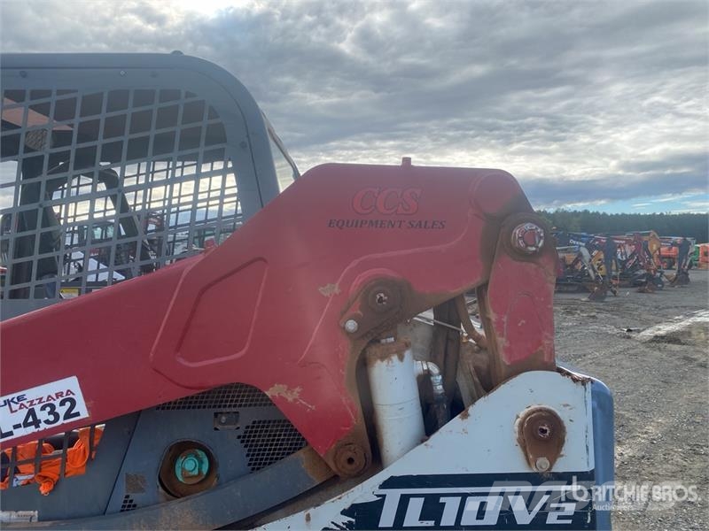Takeuchi TL10V2 Compact Track Loader Minilæsser - skridstyret
