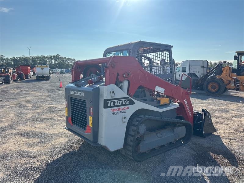 Takeuchi TL10V2 Two-Speed Compact Track Loader Lietoti riteņu kompaktiekrāvēji