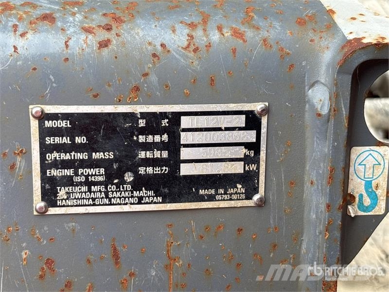 Takeuchi TL12V2 Kompaktlader