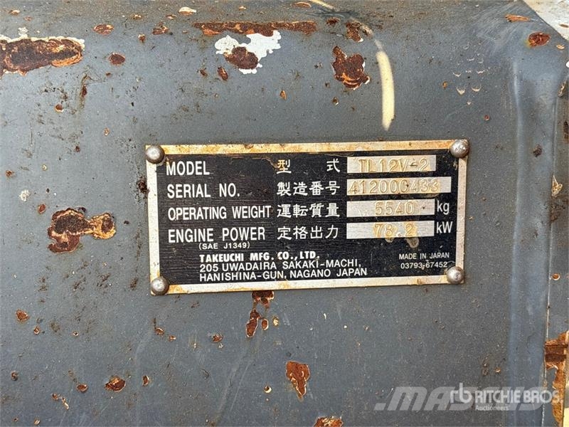 Takeuchi TL12V2 Kompaktlader
