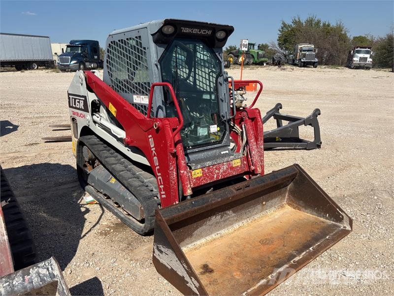Takeuchi TL6R Compact Track Loader Lietoti riteņu kompaktiekrāvēji