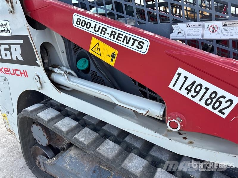 Takeuchi TL6R High Flow Compact Track Loader (Inoperable) لوادر انزلاقية التوجيه