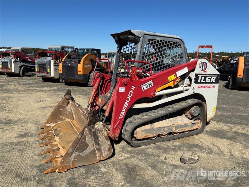 Takeuchi TL6R Two-Speed Compact Track Loader لوادر انزلاقية التوجيه