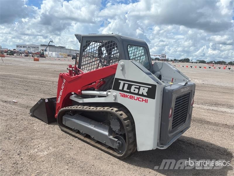 Takeuchi TL6R Two-Speed Compact Track Loader Мини-погрузчики