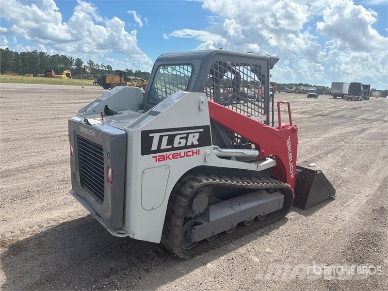 Takeuchi TL6R Two-Speed Compact Track Loader Мини-погрузчики