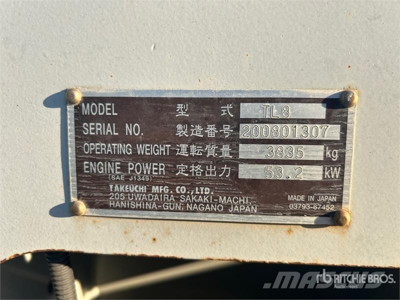 Takeuchi TL8 Kompaktlader