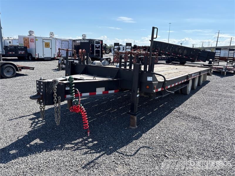 Talbert AC3-25 25 ft Tri/A Equipment Trailer Biltransporter henger