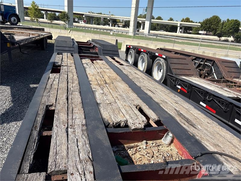 Talbert T3DW-50SA-HRG-1-T1 50 ton Tri/A Removable Goosenec Nizki nakladalci