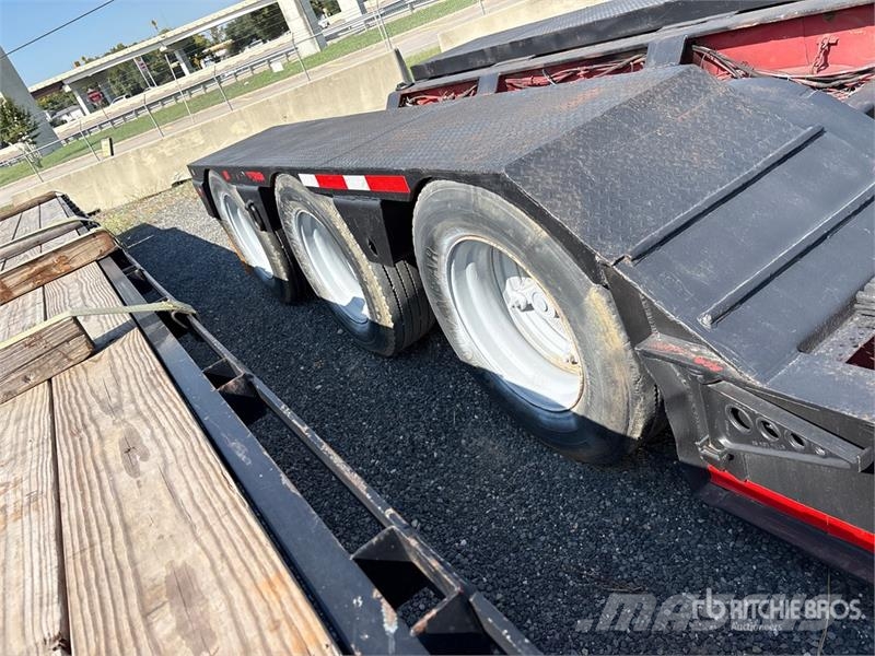 Talbert T3DW-50SA-HRG-1-T1 50 ton Tri/A Removable Goosenec Nizki nakladalci