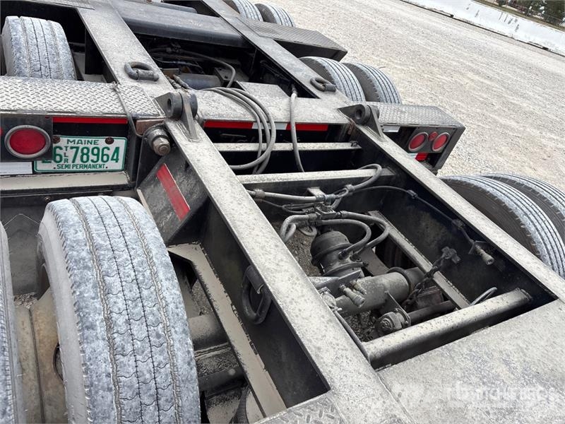 Talbert T4DW-40-HRG-1-T1-2/2 40 ton T/A Lowboy Trailer 平板拖车