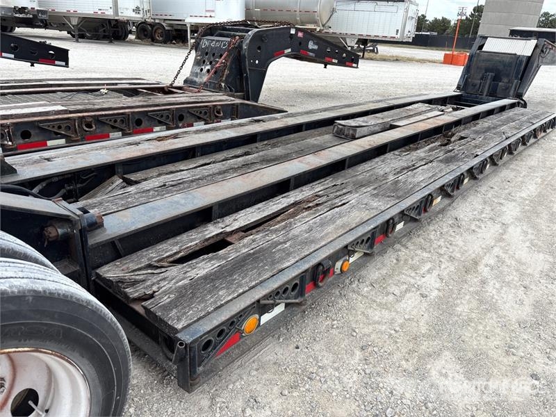 Talbert T4DW-40-HRG-1-T1-2/2 40 ton T/A Lowboy Trailer 平板拖车