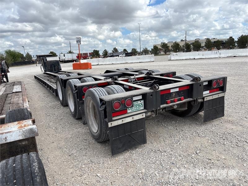 Talbert T4DW-40-HRG-1-T1-2/2 40 ton T/A Lowboy Trailer 平板拖车