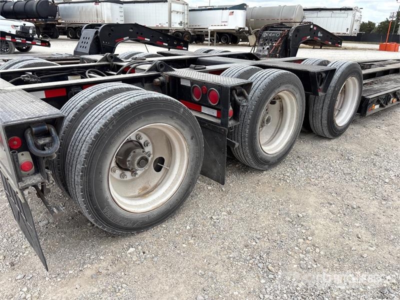 Talbert T4DW-40-HRG-1-T1-2/2 40 ton T/A Lowboy Trailer 平板拖车