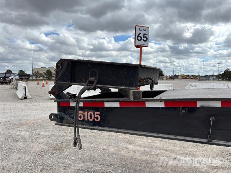 Talbert T4DW-40-HRG-1-T1-2/2 40 ton T/A Lowboy Trailer 平板拖车