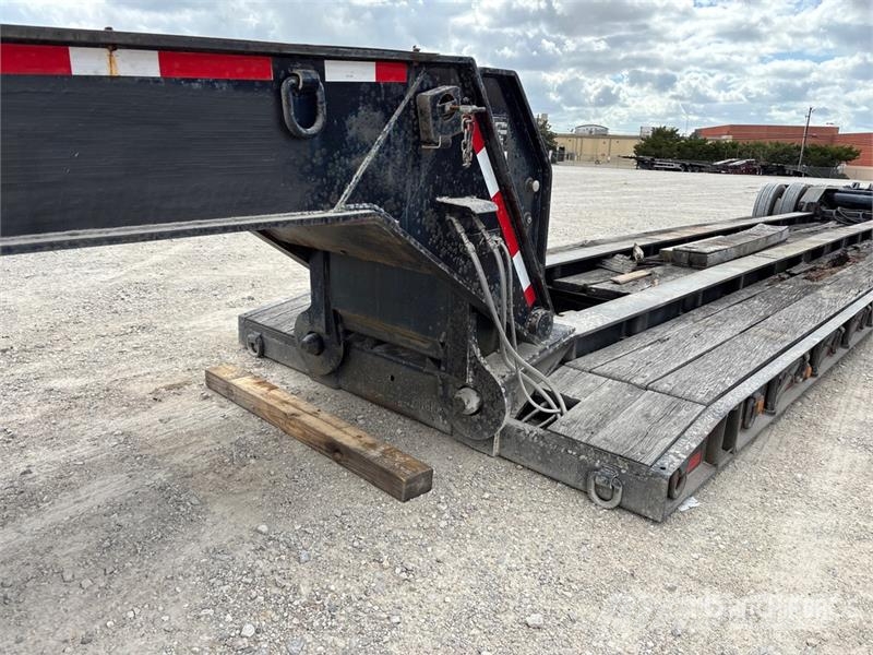 Talbert T4DW-40-HRG-1-T1-2/2 40 ton T/A Lowboy Trailer 平板拖车