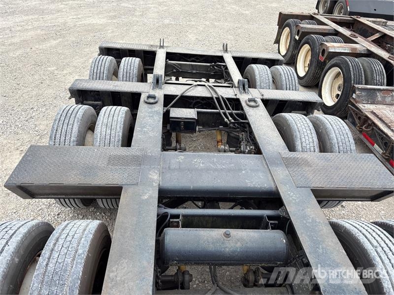 Talbert T4DW-40-HRG-1-T1-2/2 40 ton T/A Lowboy Trailer 平板拖车