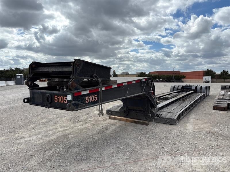 Talbert T4DW-40-HRG-1-T1-2/2 40 ton T/A Lowboy Trailer 平板拖车