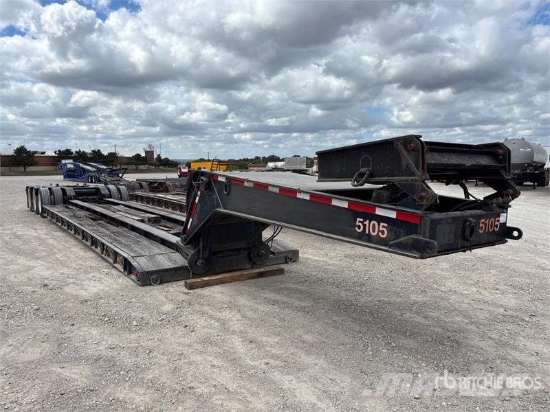 Talbert T4DW-40-HRG-1-T1-2/2 40 ton T/A Lowboy Trailer 平板拖车