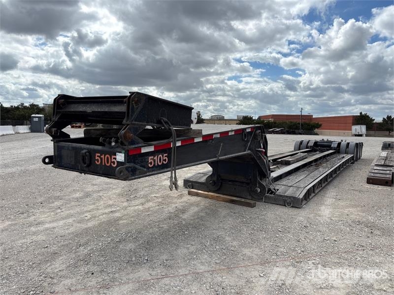 Talbert T4DW-40-HRG-1-T1-2/2 40 ton T/A Lowboy Trailer 平板拖车
