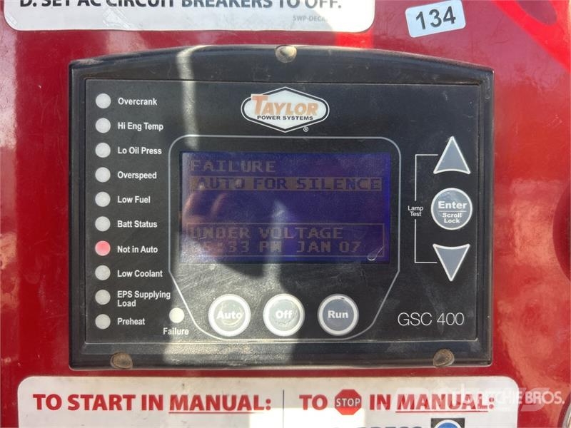 Taylor 100RSH66DWLP/TR 100 kW Mobile Generator Set Diesel Generatorer