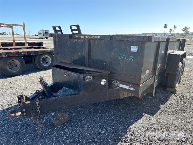 Taylor 14 ft T/A Dump Utility Trailer Remorque benne