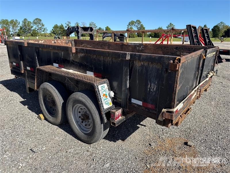 Taylor 14 ft T/A Dump Utility Trailer Remorque benne