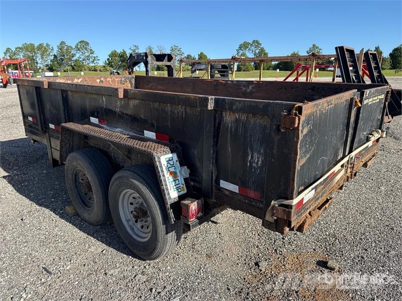 Taylor 14 ft T/A Dump Utility Trailer Remorque benne