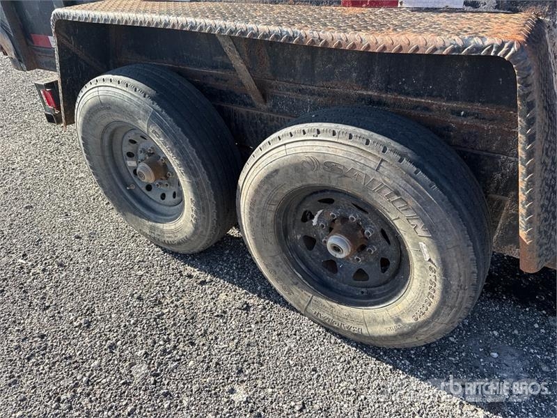 Taylor 14 ft T/A Dump Utility Trailer Remorque benne