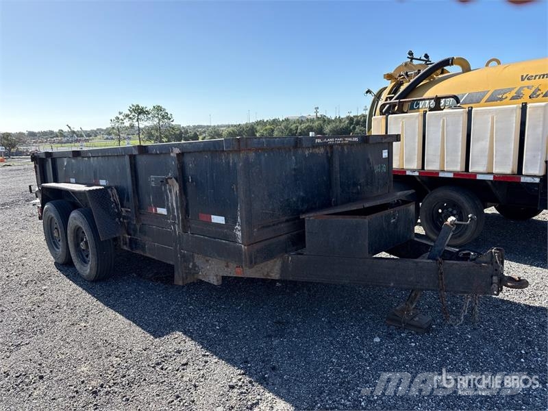 Taylor 14 ft T/A Dump Utility Trailer Remorque benne