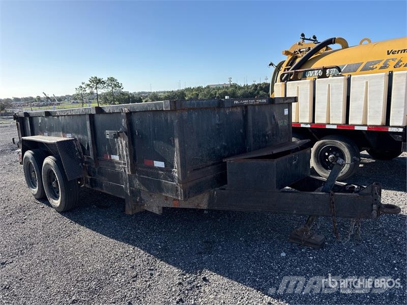 Taylor 14 ft T/A Dump Utility Trailer Remorque benne