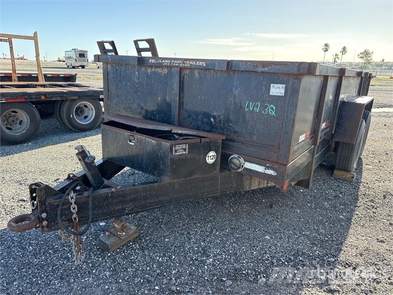 Taylor 14 ft T/A Dump Utility Trailer Remorque benne