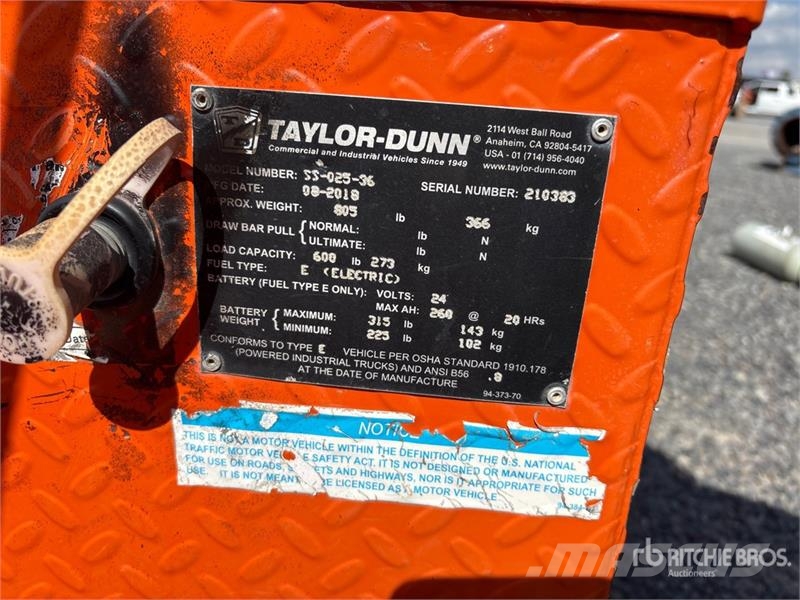 Taylor Dunn Dunn Utility Cart Engines