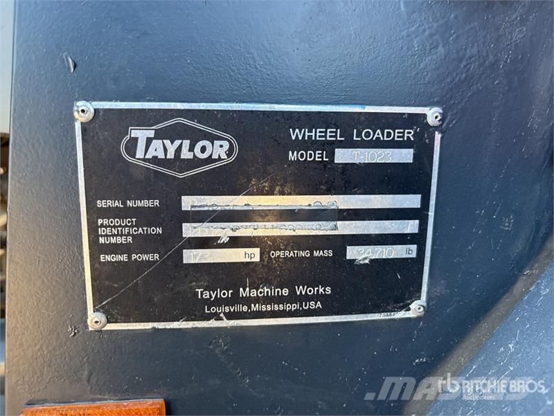 Taylor T-1023 Wheel Loader Radlader