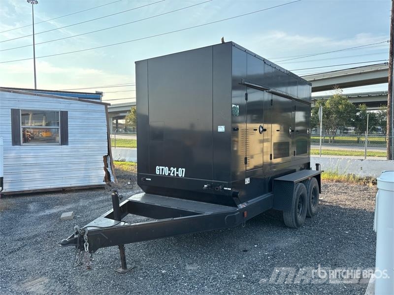 Taylor TGR70 70 kW Mobile Generator Set Generadores diesel