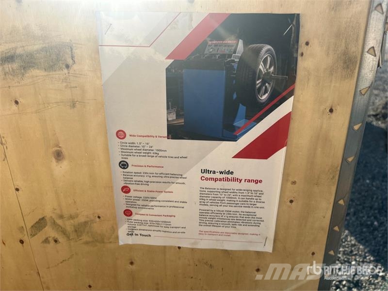 TBM Wheel Balancer (Unused) Otros componentes