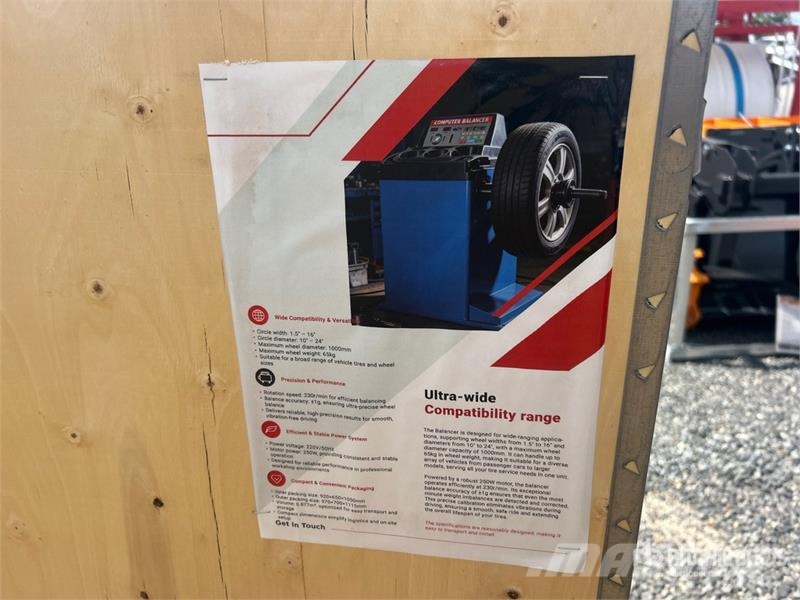TBM Wheel Balancer (Unused) Outros componentes