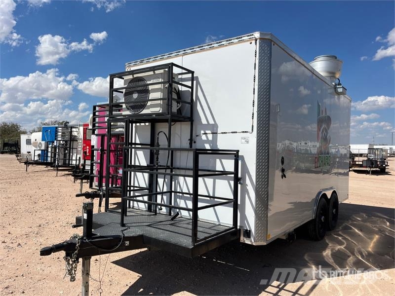  TBT Trailers TRA 16 ft T/A Food Concession Trailer 기타 트레일러