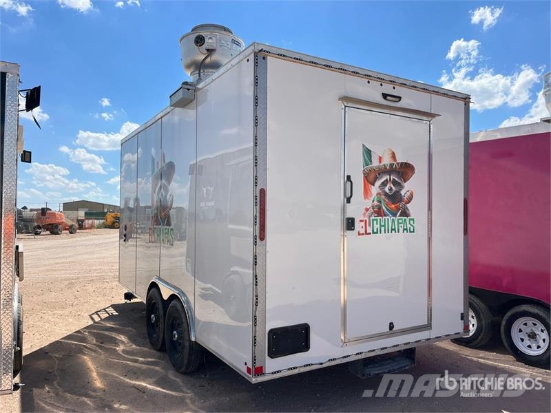  TBT Trailers TRA 16 ft T/A Food Concession Trailer 기타 트레일러
