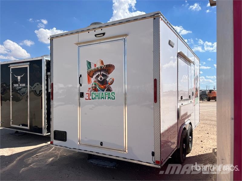  TBT Trailers TRA 16 ft T/A Food Concession Trailer 기타 트레일러