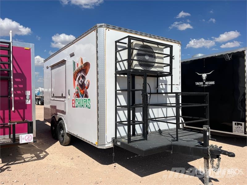  TBT Trailers TRA 16 ft T/A Food Concession Trailer 기타 트레일러