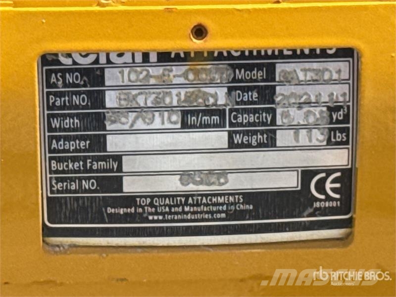 Teran BKT30136CLN Buckets