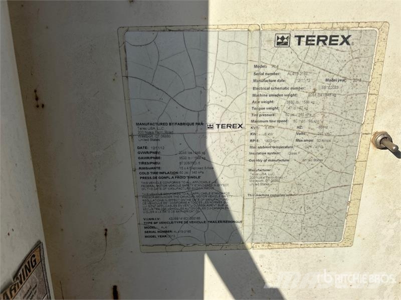 Terex AL4 أبراج خفيفة