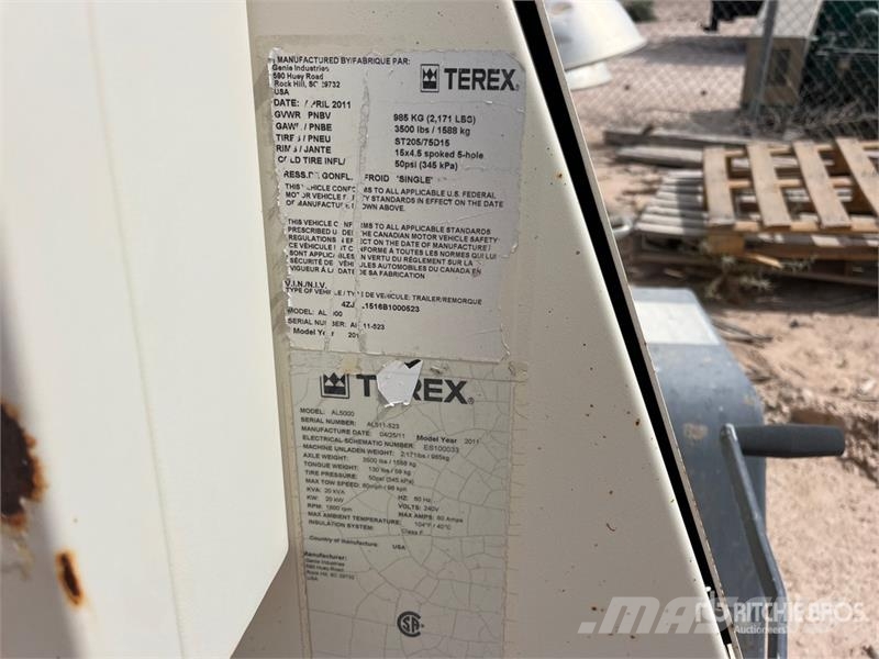Terex AL5000 照明燈
