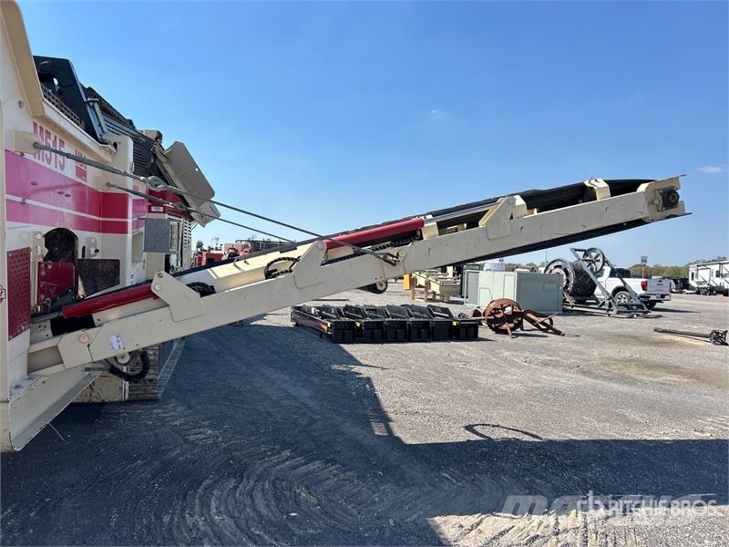 Terex MDS M515 Tracked Trommel Screen الطبلة