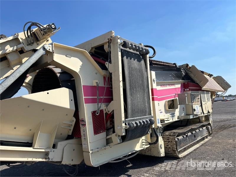 Terex MDS M515 Tracked Trommel Screen الطبلة