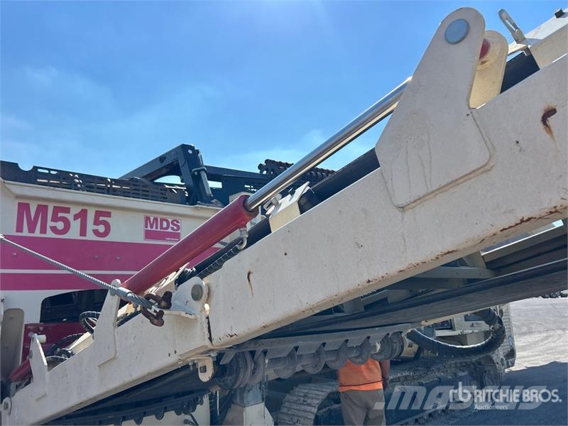 Terex MDS M515 Tracked Trommel Screen الطبلة