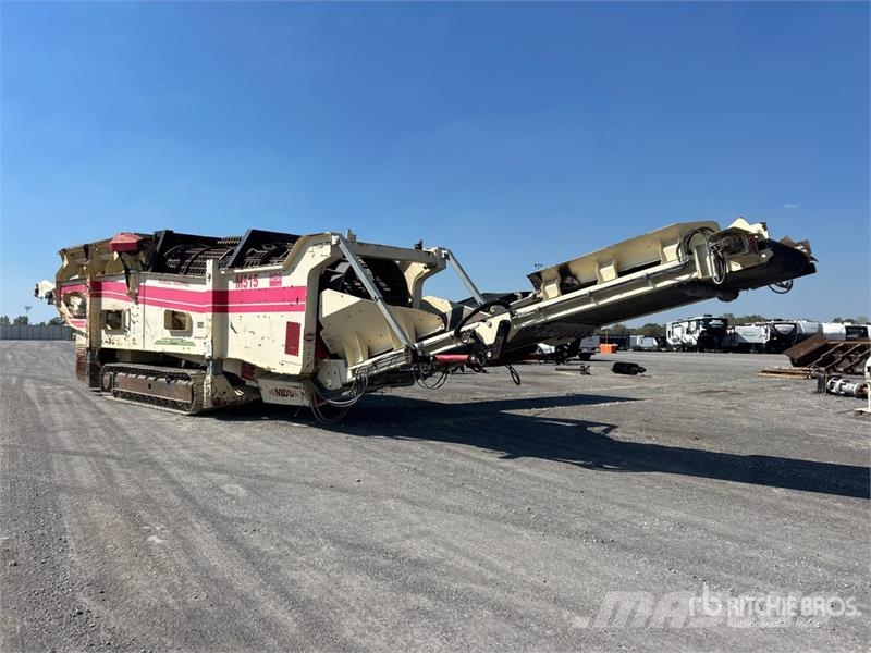 Terex MDS M515 Tracked Trommel Screen الطبلة