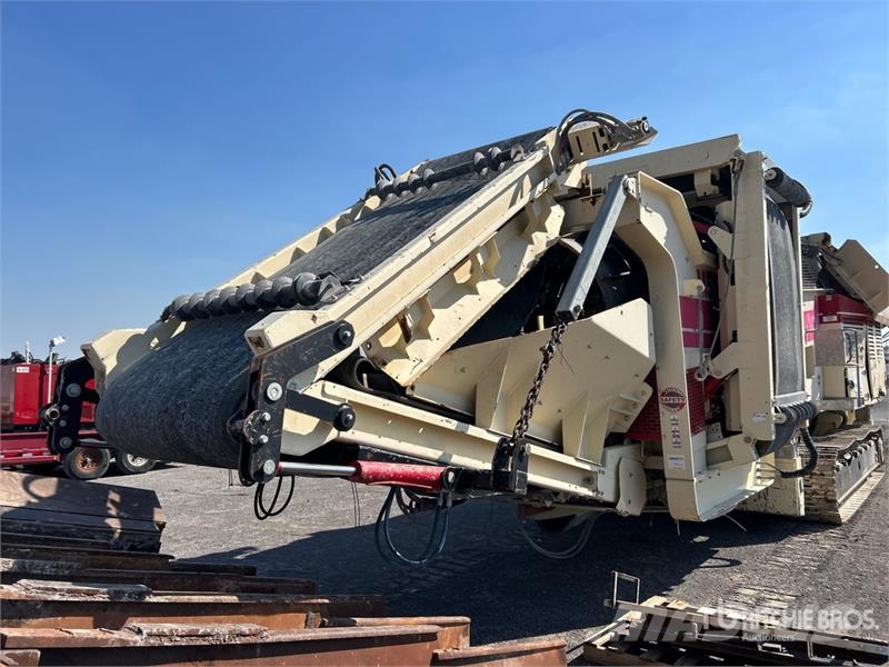 Terex MDS M515 Tracked Trommel Screen الطبلة