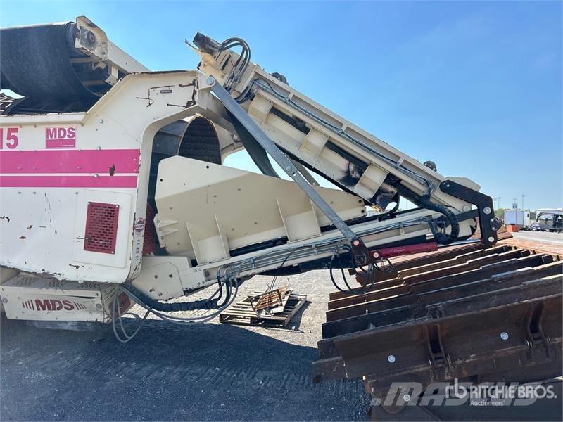 Terex MDS M515 Tracked Trommel Screen الطبلة