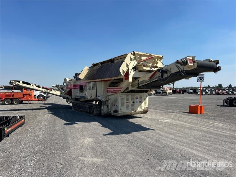 Terex MDS M515 Tracked Trommel Screen الطبلة